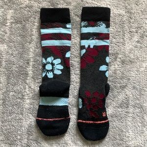 Women’s floral compression Stance socks